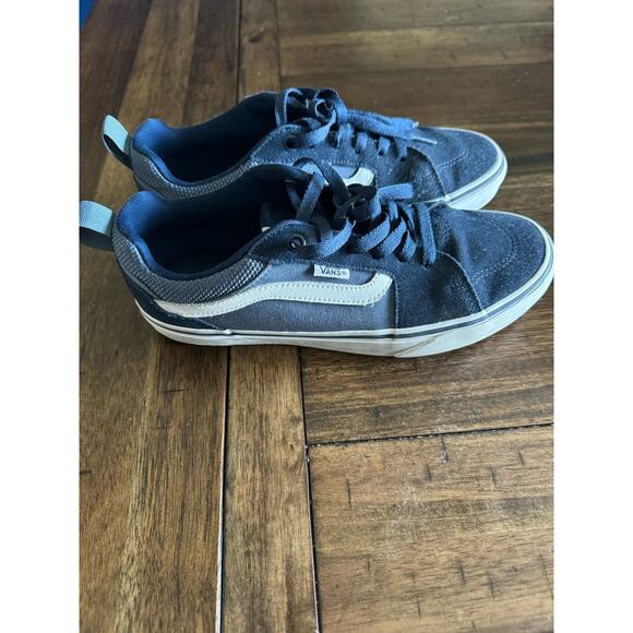 Men’s Vans - Blue and white Size 7.5 - Picture 1 of 7
